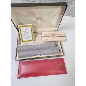 Cross Pen Pencil Set Ladies OS Gold 14KT Gold Filled 1541 Vintage Excellent